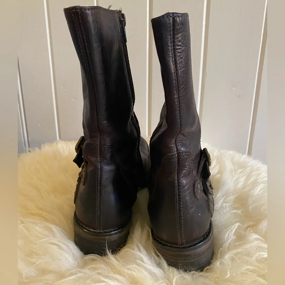 CORDANI Italian Leather Boots - Picture 4 of 8